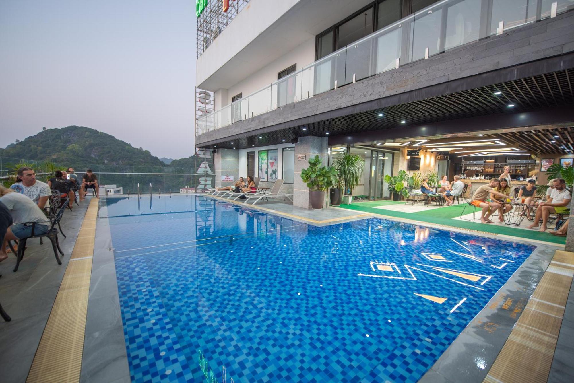 Cat Ba Paradise Hotel - Travel Agency هاي فونج المظهر الخارجي الصورة